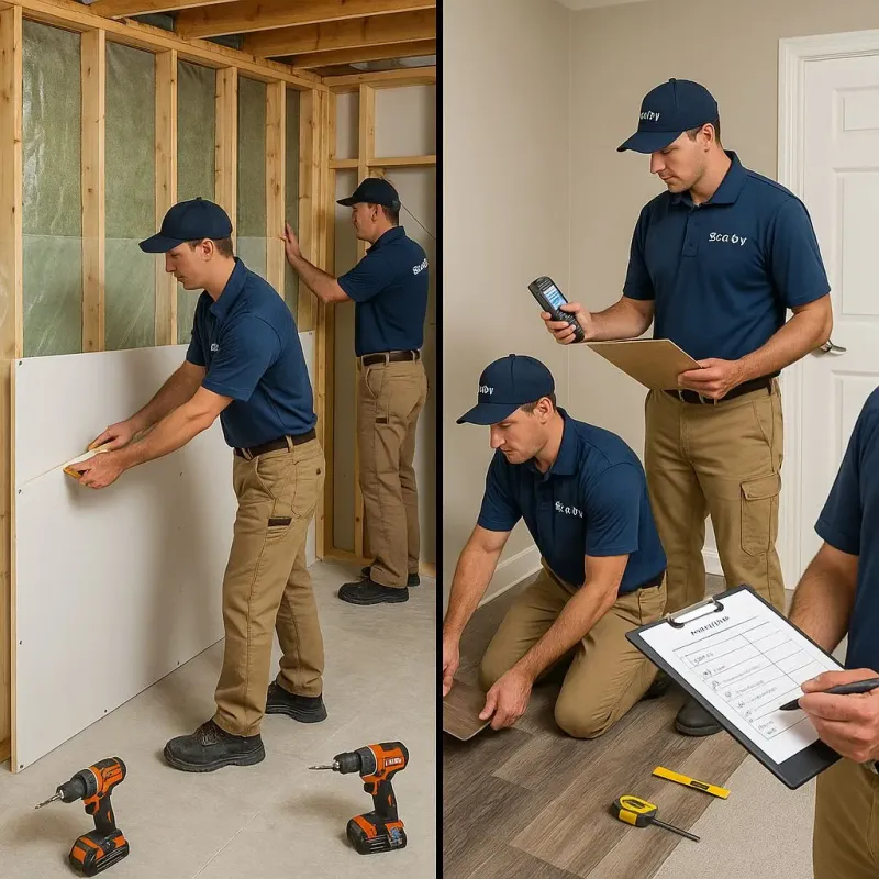 Repairs and Reconstruction process in Kealakekua, HI